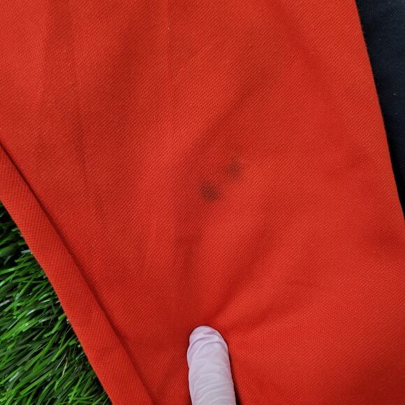 ADIDAS Colorblock Track Jacket Medium 21x26 Baggy Red Stripes - Picture 6 of 16